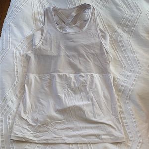 Lululemon exercise top with built in bra